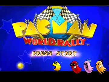Pac-Man World Rally screen shot title
